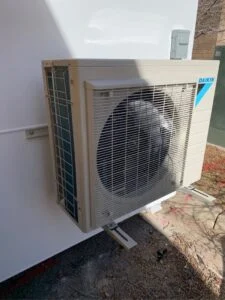 Ductless mini-split service on a Daikin system in Salt Lake City, UT, December 23, 2020