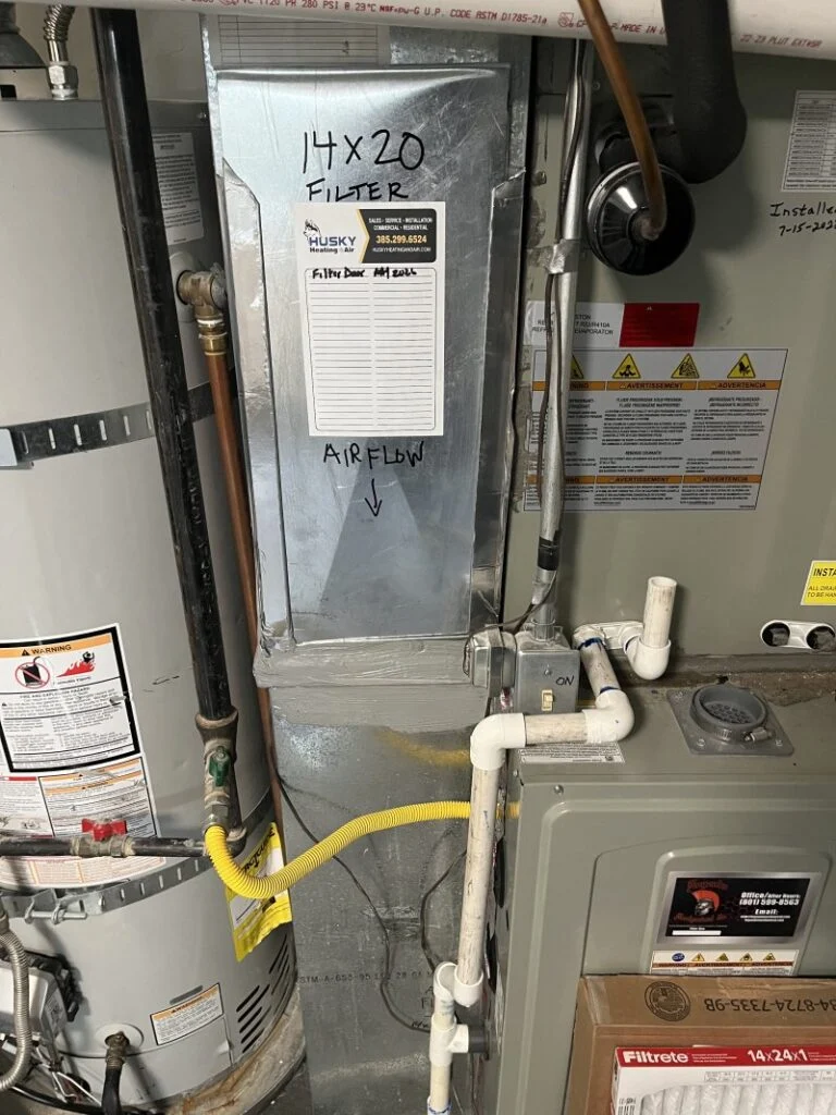 HVAC inspection in Draper, UT, May 20, 2026