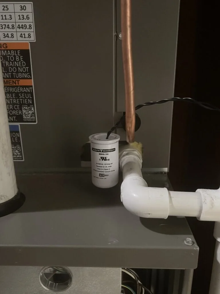 Furnace installation on a Lennox system in Salt Lake City, UT, August 28, 2026