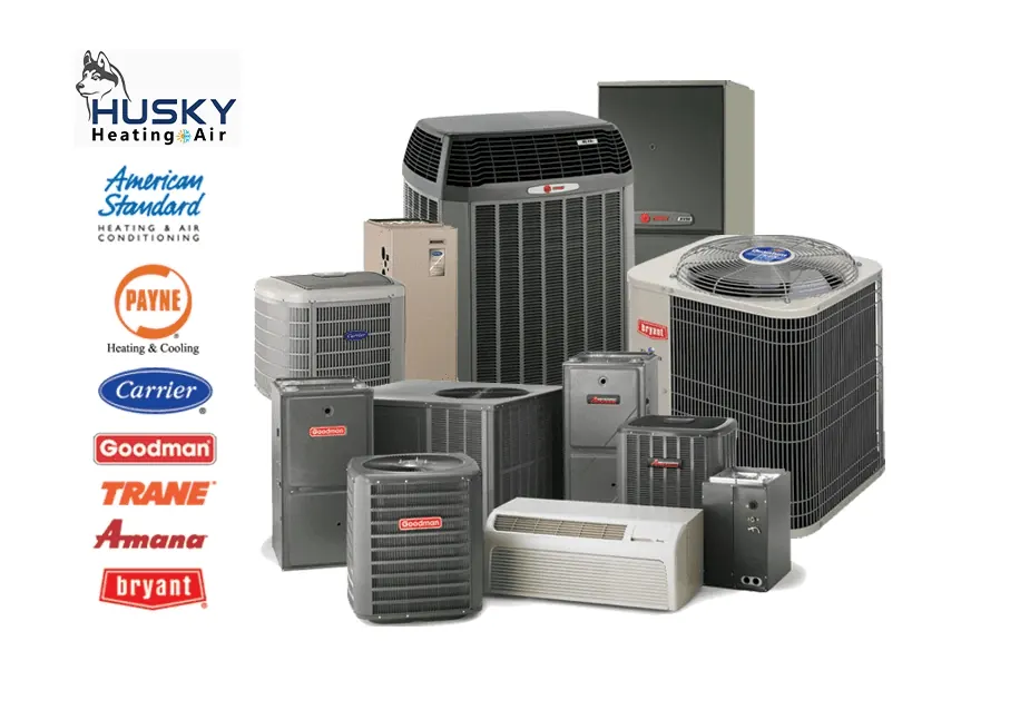Furnace and air conditioning brands we offer and service
