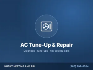 AC tune-up and repair by Husky Heating and Air