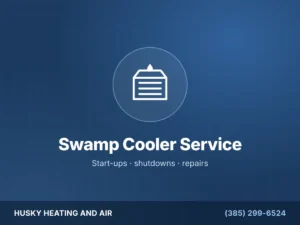 Swamp cooler start-up, shutdown and repair by Husky Heating and Air